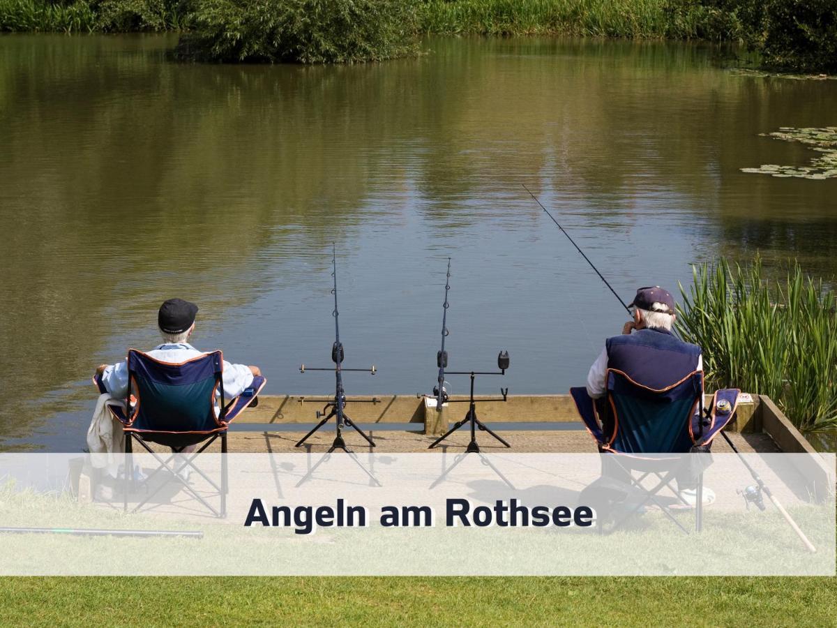 Ferienhaus Rothsee-Oase Ideale Ausgangslage Mit Tollem Ausblick, Sauna Und Privatem Garten Рот Экстерьер фото
